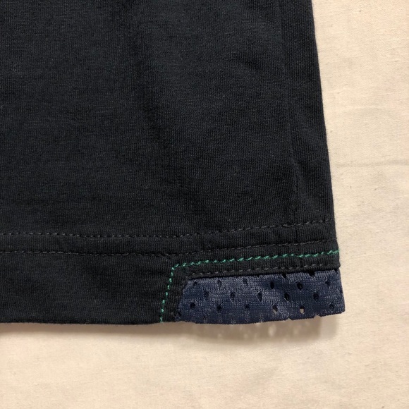 NAVIGARE Mens Polo Shirt Short Sleeve Dark Blue L - Picture 7 of 10